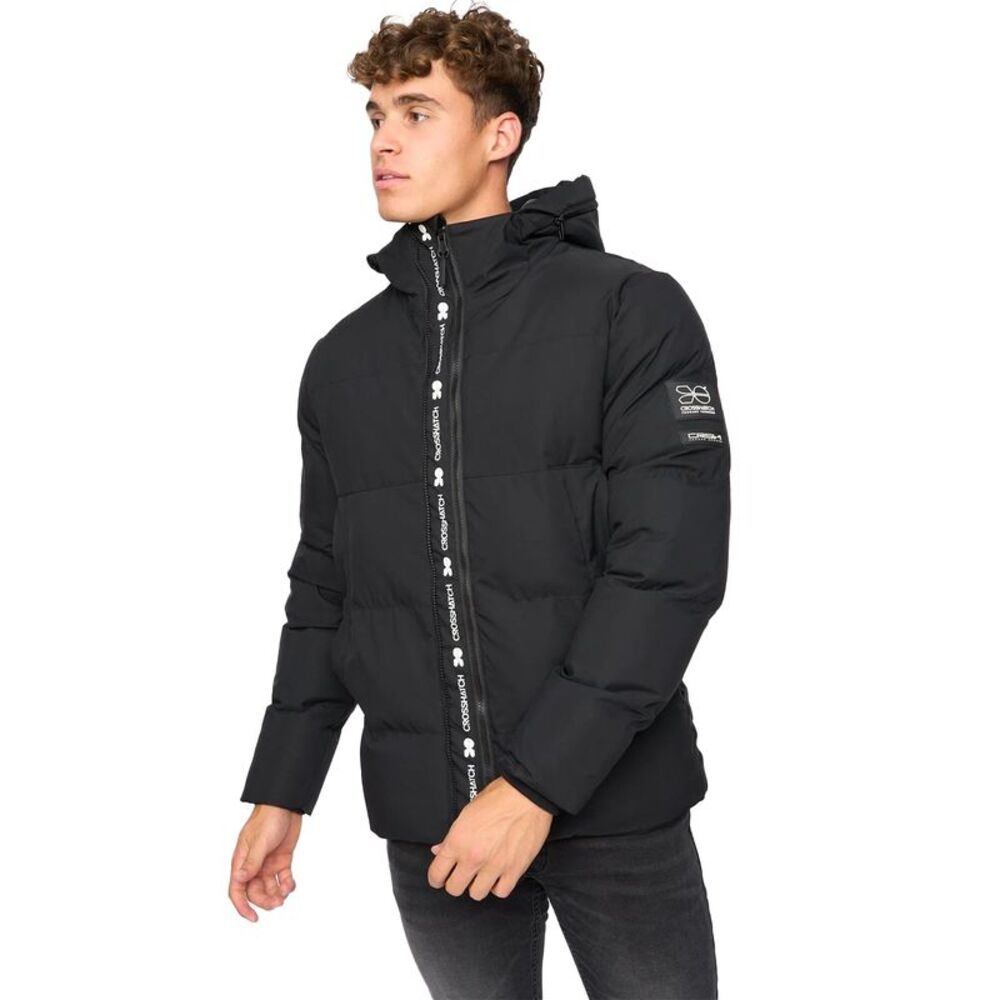 Crosshatch Mens Hanjo Jacket / Black
